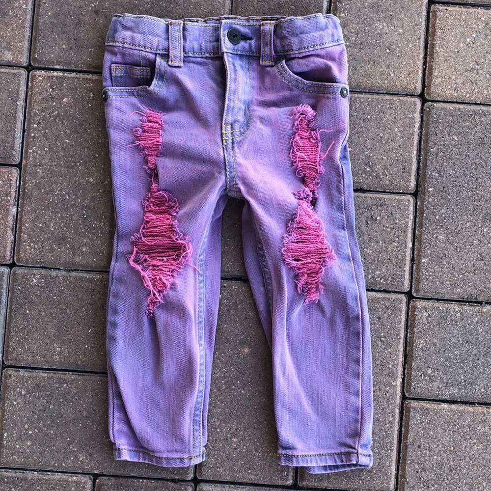 OshKosh Brand Distressed Skinny Jeans 18M NEW